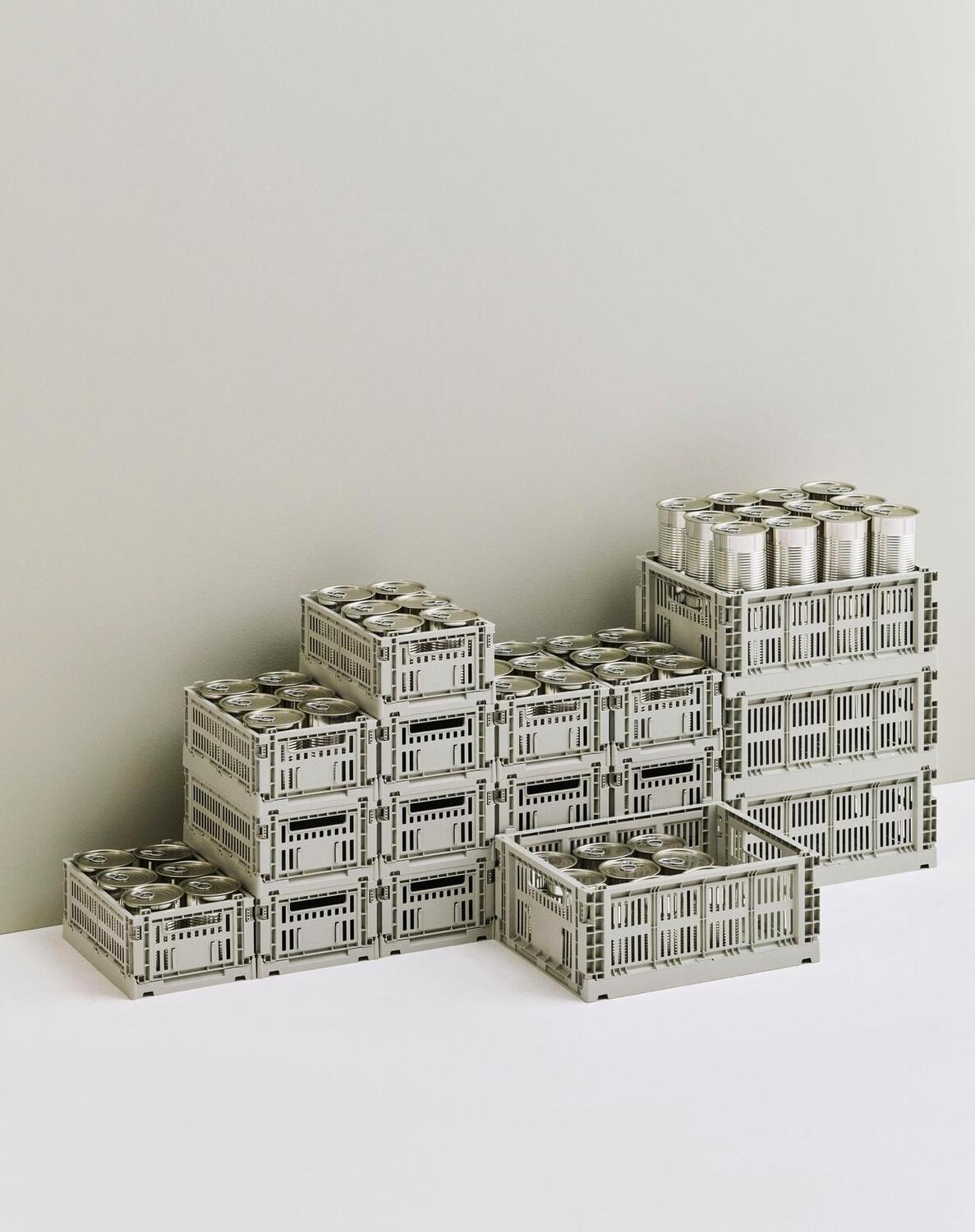 Colour Crate kasse - Grey